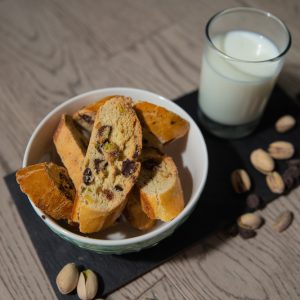 Pistachio & Chocolate Chips Biscotti - 350g